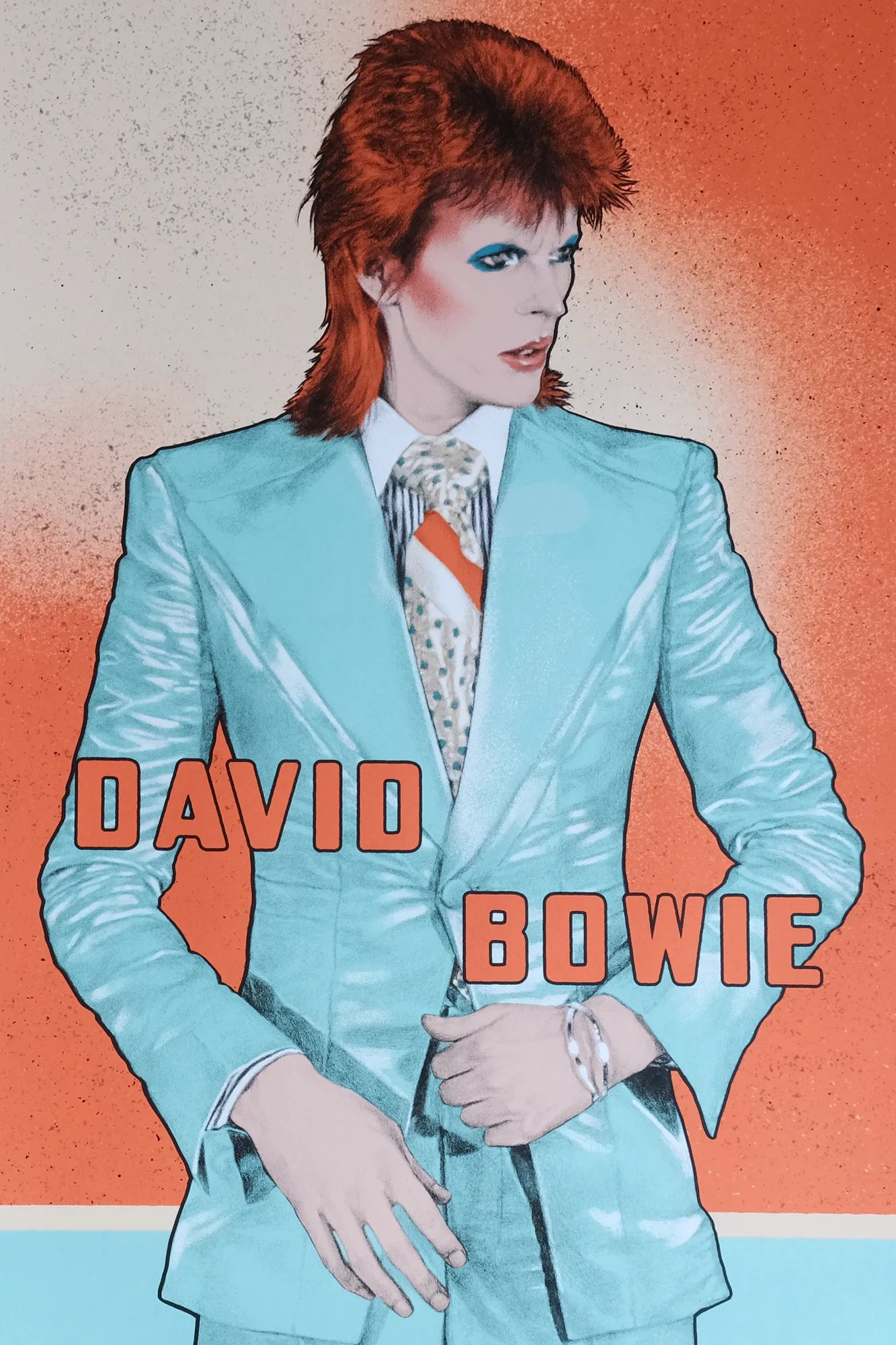 David Bowie - Life On Mars? - Screenprint | Jennifer Dionisio's
